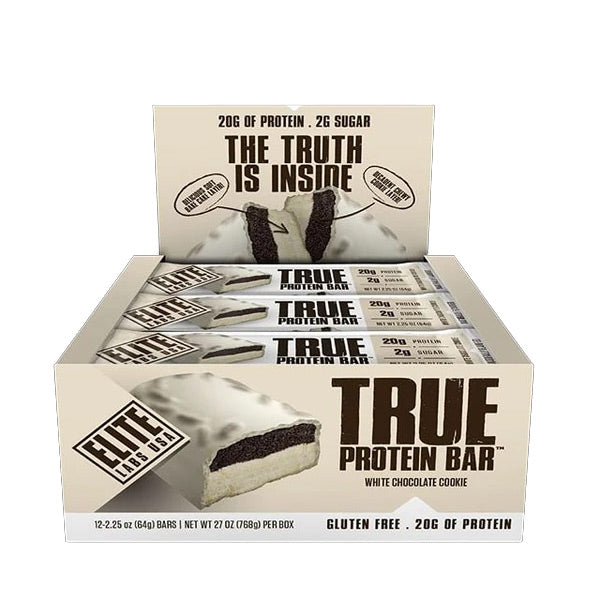 True Protein Bar White Chocolate Cookie
