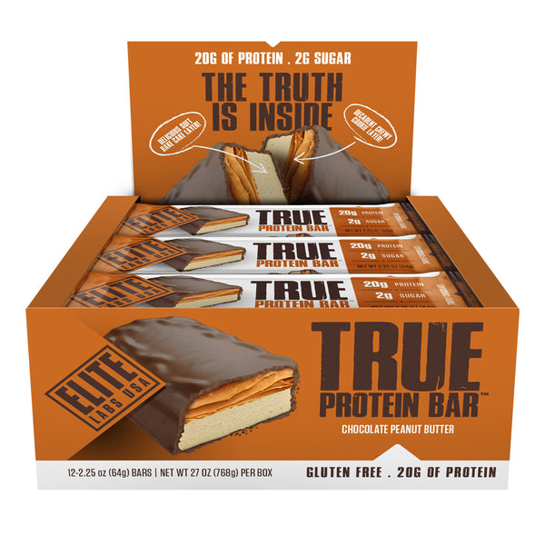 True Protein Bar Chocolate Peanut Butter